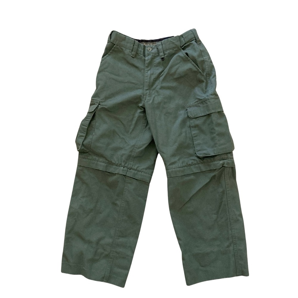 Boy Scouts of America Convertible Uniform Cargo Pants Youth 10